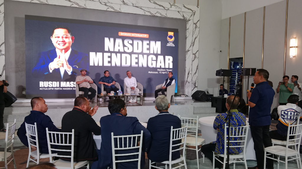 Butuh Saran dan Masukan, RMS Gelar Diskusi NasDem&nbsp;Mendengar