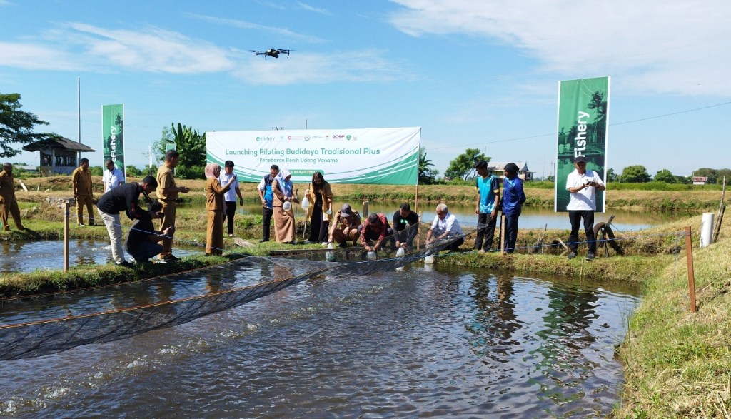 eFishery Bersama DKP Sulsel, BRPBAP dan Unido Luncurkan Proyek Budidaya Tradisional Plus dan Tanam&nbsp;Mangrove