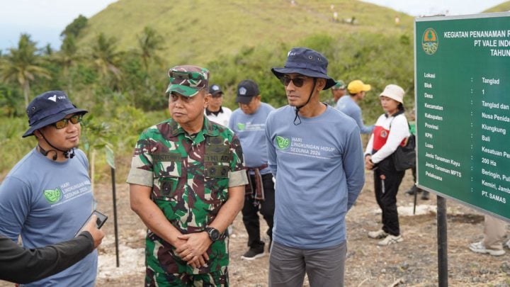 Vale Rehabilitasi 200 Hektar Lahan Daerah Aliran Sungai di Nusa Penida Bali