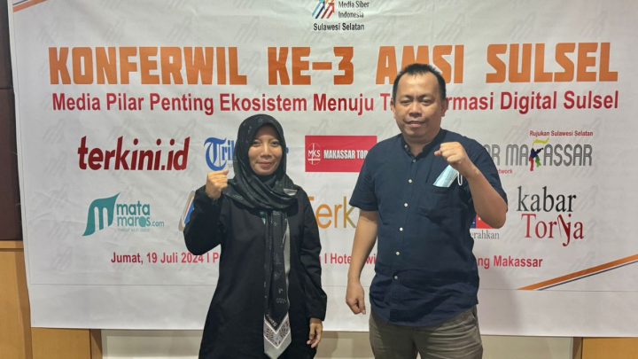 Konferwil Ke-3 AMSI Sulsel Tetapkan Hajriana-Mansur sebagai Ketua-Sekretaris Baru