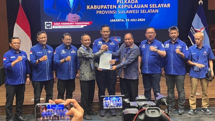 Demokrat Resmi Usung Natsir Ali-Muhtar di Pilkada Selayar&nbsp;2024