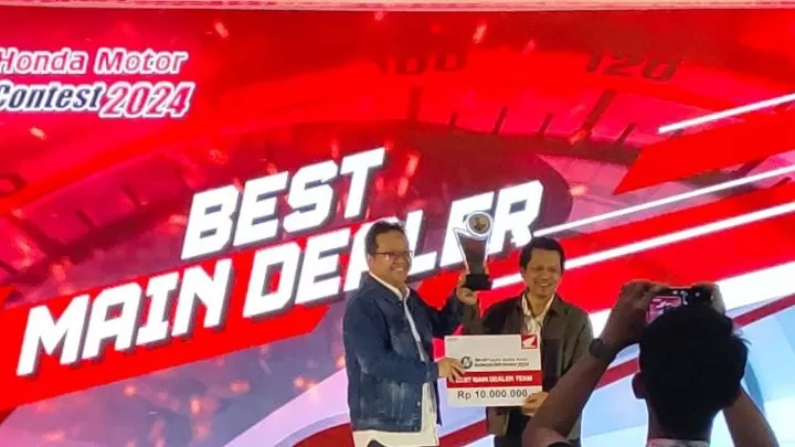 Astra Motor Sulawesi Selatan Juara Technical Skill Contest 2024 Kategori Best Main&nbsp;Dealer