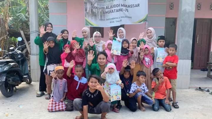 Mahasiswa KKN UINAM Angkatan 75 Gelar Sosialisasi Stop Bullying di Desa&nbsp;Tarembang