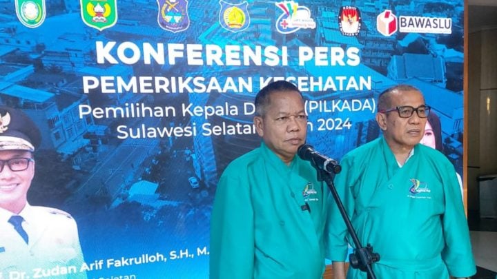 Muhammad Zaini dan Prof Bakhtiar Tuntaskan Tes Kesehatan untuk Pilkada&nbsp;Parepare
